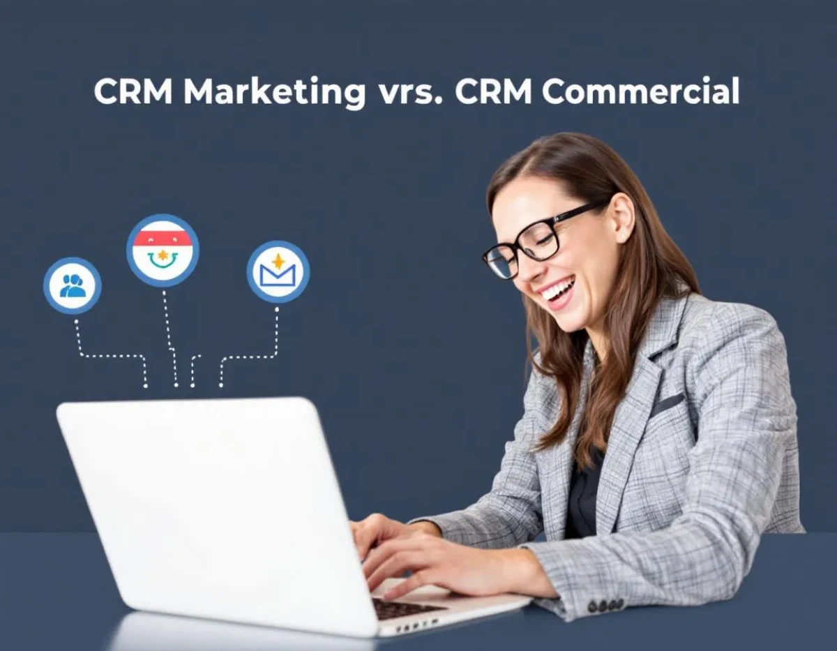 CRM Marketing versus CRM Commercial : Démystification des Distinctions Clés