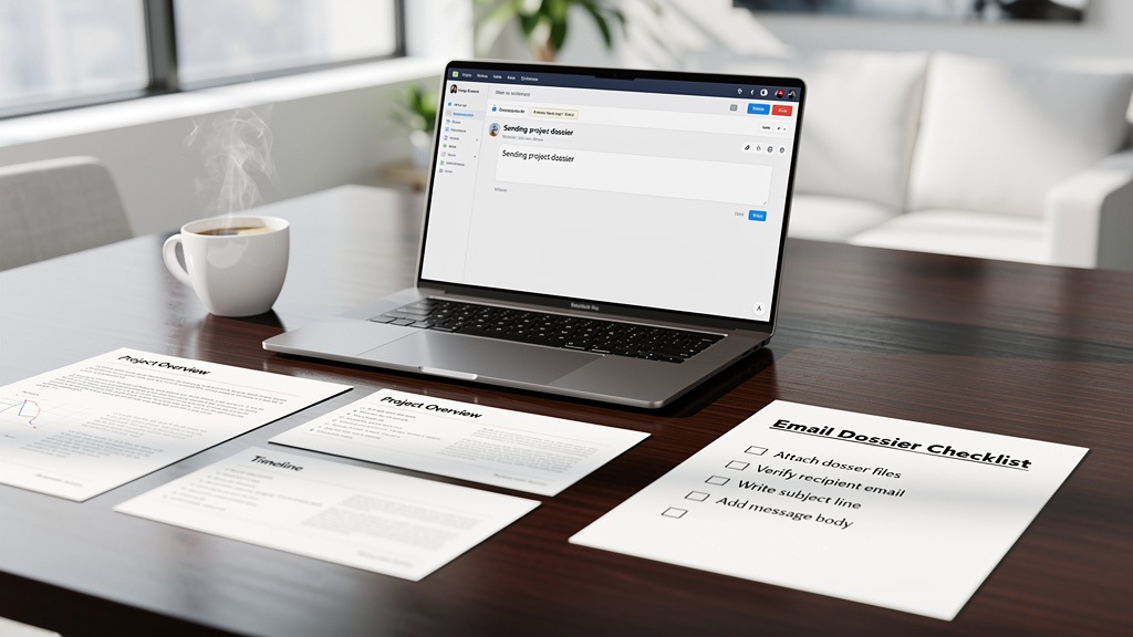 Envoyer par mail un dossier : la checklist indispensable